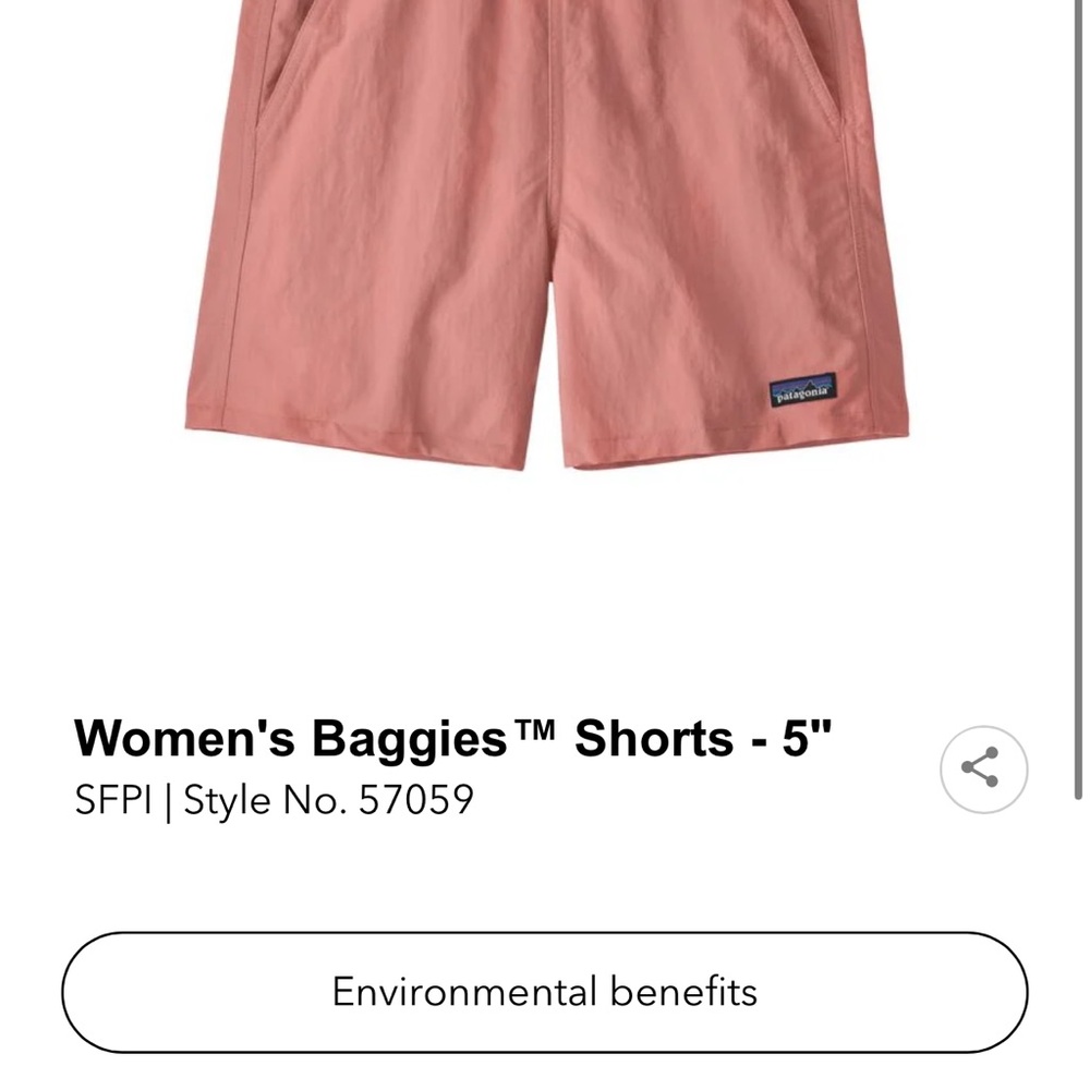 Patagonia Women's Athletic Shorts - Rose